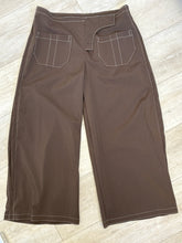 Load image into Gallery viewer, SIDE LINE PANT BROWN PARACHUTE $195