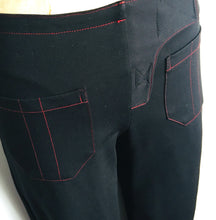 Load image into Gallery viewer, SIDE LINE PANT RED STITCH $225.