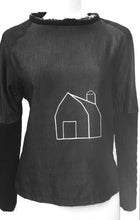 Load image into Gallery viewer, BARN FUR COLLAR TOP $120.