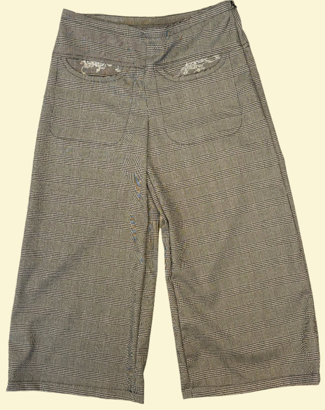 YOKE PANT SIDE ZIP CHECK $155.