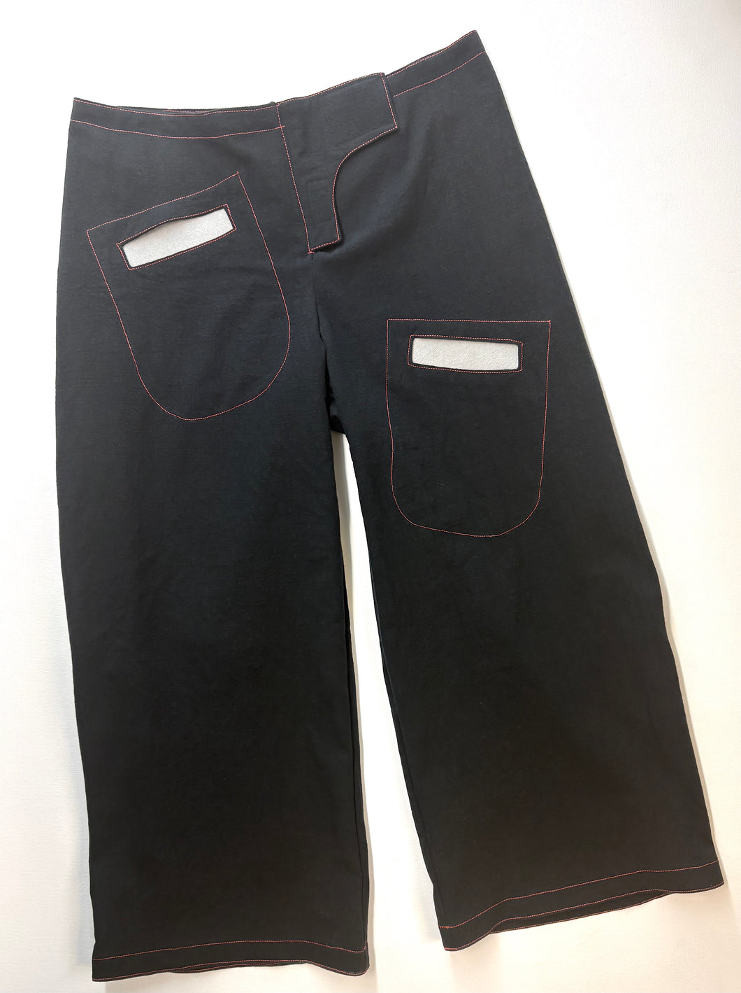 WELT PANT- BLACK SUMMER25