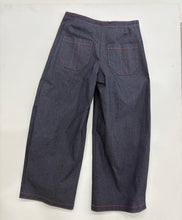 Load image into Gallery viewer, WELT PANT NAVY STRETCH DENIM (now 3inches longer
