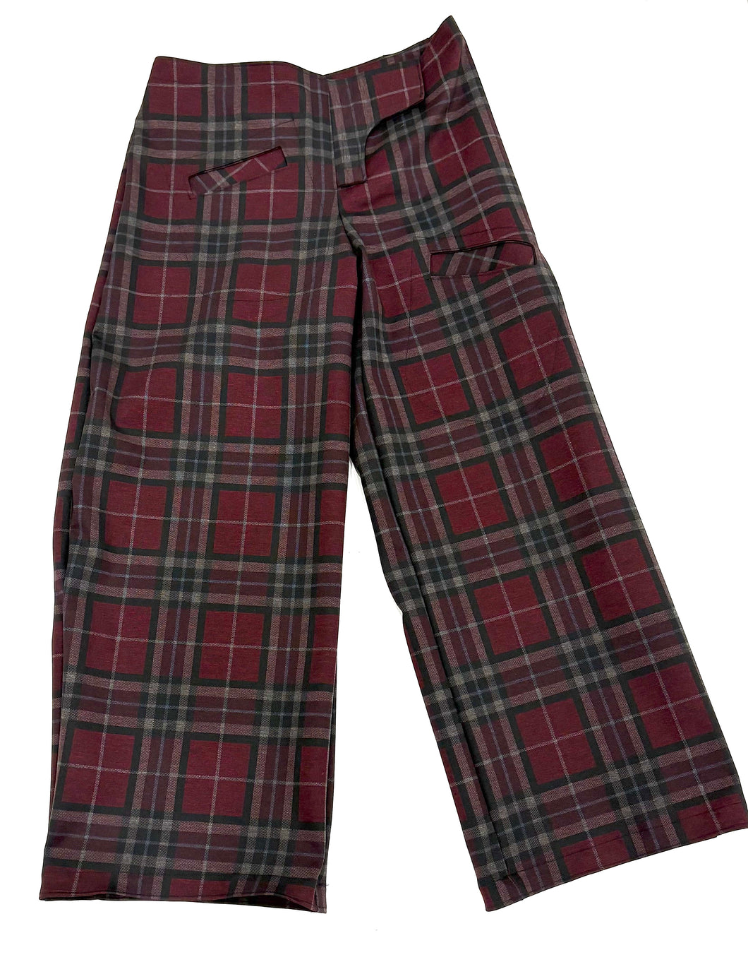 WELT PANT PLAID (now 3 inches longer