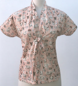 KIMON BLOUSE LIL ANIMALS