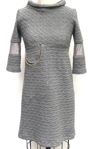 LEXI GRID-WORK GREY