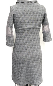 LEXI GRID-WORK GREY