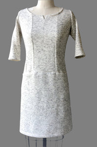 SPECKLED BOXY DRESS $185.
