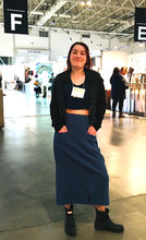 Load image into Gallery viewer, 22MAXI SKIRT BLUE
