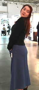 22MAXI SKIRT BLUE