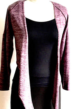 Load image into Gallery viewer, BO TIE CARDIGAN-MAUVE

